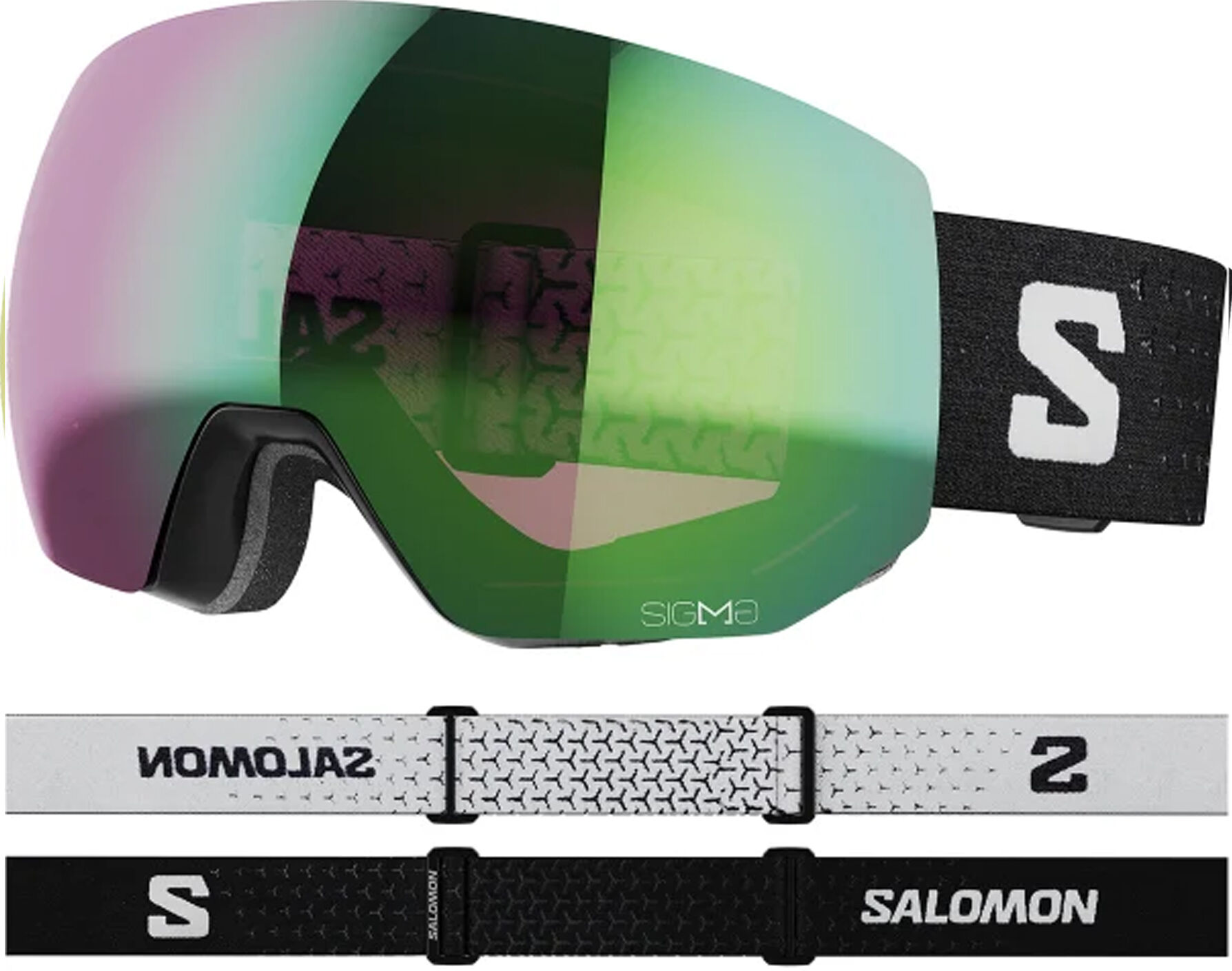 Salomon RADIUM PRO SIGMA BLACK UNIV EMERALD One Size