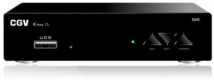 CGV Etimo 1T-2 set-top box TV Cavo Full HD Nero CGV Etimo 1T-2 set-top box TV Cavo Full HD Nero