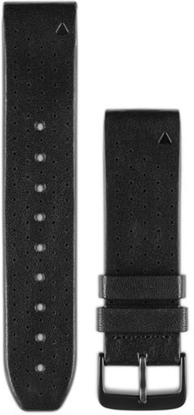 Garmin QuickFit 22 Watch bracelet Pelle Nero Garmin QuickFit 22 Watch bracelet Pelle Nero