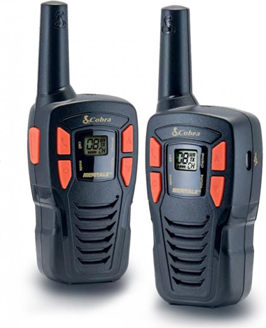 Cobra AM-245 PMR ricetrasmittente 8 canali 446.00625 - 446.09375 MHz Nero, Arancione