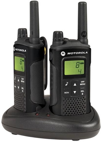 Motorola XT180 ricetrasmittente 8 canali 446 MHz Nero Motorola XT180 ricetrasmittente 8 canali 446 MHz Nero