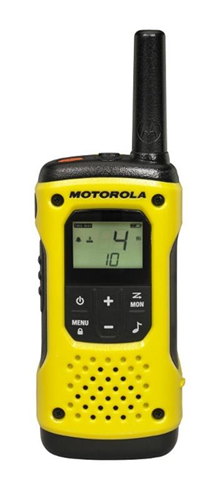 Motorola TLKR T92 H2O ricetrasmittente 8 canali Nero, Giallo