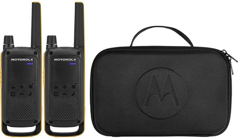 Motorola Talkabout T82 Extreme Twin Pack ricetrasmittente 16 canali Nero, Arancione