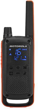Motorola Talkabout T82 ricetrasmittente 16 canali 446 - 446.2 MHz Nero, Arancione Motorola Talkabout T82 ricetrasmittente 16 canali 446 - 446.2 MHz Nero, Arancione