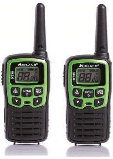 Midland XT30 ricetrasmittente 16 canali 446.00625  446.09375 Nero, Verde Midland XT30 ricetrasmittente 16 canali 446.00625  446.09375 Nero, Verde