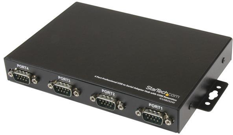 StarTech.com Hub adattatore USB a seriale 4 porte, con interfaccia COM e possibilit di montaggio a parete StarTech.com Hub adattatore USB a seriale 4 porte, con interfaccia COM e possibilit di montaggio a parete