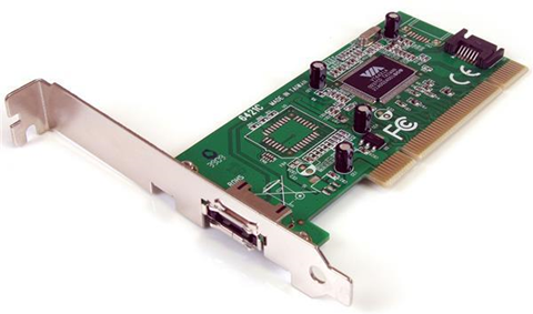 StarTech.com Scheda controller PCI SATA e SATA eSATA a 1 porta + SATA a 1 porta con staffa basso profilo StarTech.com Scheda controller PCI SATA e SATA eSATA a 1 porta + SATA a 1 porta con staffa basso profilo