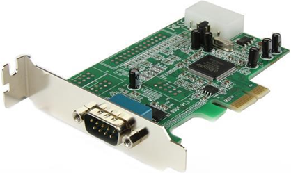 StarTech.com Scheda PCI Express seriale nativa basso profilo a 1 porta RS-232 con 16550 UART StarTech.com Scheda PCI Express seriale nativa basso profilo a 1 porta RS-232 con 16550 UART