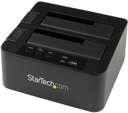 StarTech.com Duplicatore Autonomo rapido USB 3.0 eSATA per disco rigido SATA 6Gbps - Clonatore HDD StarTech.com Duplicatore Autonomo rapido USB 3.0 eSATA per disco rigido SATA 6Gbps - Clonatore HDD