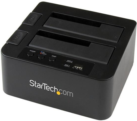 StarTech.com Duplicatore Autonomo rapido USB 3.0 eSATA per disco rigido SATA 6Gbps - Clonatore HDD