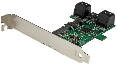 StarTech.com Scheda Controller moltiplicatore di porte SATA - Adattatore 5 porte SATA a porta singola SATA III StarTech.com Scheda Controller moltiplicatore di porte SATA - Adattatore 5 porte SATA a porta singola SATA III