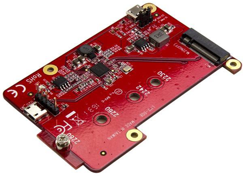 StarTech.com Convertitore USB a M.2 SATA per PI Raspberry e schede di Sviluppo StarTech.com Convertitore USB a M.2 SATA per PI Raspberry e schede di Sviluppo
