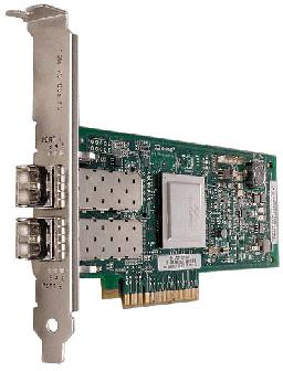 IBM qlogic qle2562 fiber channel host bus adapter fibra