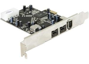 DeLOCK PCI Express card FireWire A / B scheda di interfaccia e adattatore