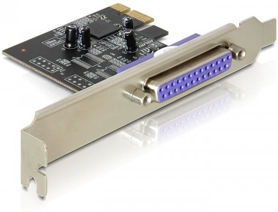 DeLOCK Parallel PCI-E Card Parallelo scheda di interfaccia e adattatore