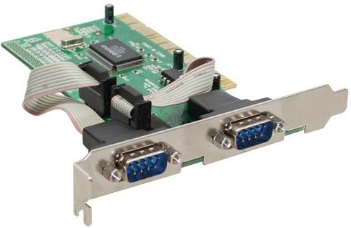 InLine Schede Di Espansione Seriale Aggiuntiva I0-Controller32-Bit PCI Bus 2X Sud-D 9Pin Maschio Moschip Mcs9835 InLine Schede Di Espansione Seriale Aggiuntiva I0-Controller32-Bit PCI Bus 2X Sud-D 9Pin Maschio Moschip Mcs9835