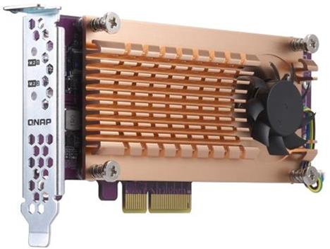 QNAP QM2 scheda di interfaccia e adattatore M.2 Interno QNAP QM2 scheda di interfaccia e adattatore M.2 Interno