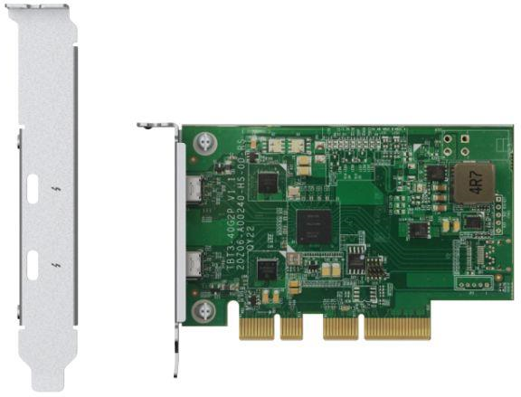 QNAP QXP-T32P scheda di interfaccia e adattatore Interno Thunderbolt 3 QNAP QXP-T32P scheda di interfaccia e adattatore Interno Thunderbolt 3