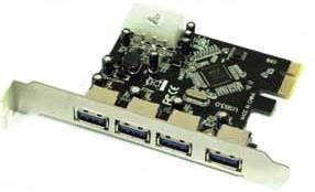 Approx APPPCIE4P scheda di interfaccia e adattatore USB 3.2 Gen 1 (3.1 Gen 1) Interno Approx APPPCIE4P scheda di interfaccia e adattatore USB 3.2 Gen 1 (3.1 Gen 1) Interno