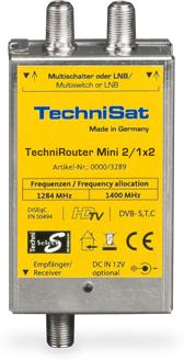 TechniSat TechniRouter Mini 2/1x2 multinterruttore satellitare