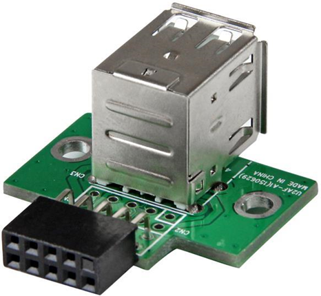 StarTech.com Adattatore USB a 2 porte per Scheda Madre StarTech.com Adattatore USB a 2 porte per Scheda Madre