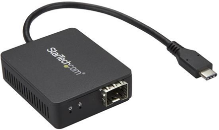 StarTech.com Adattatore di rete USB-C a Fibre ottiche - Convertitore SFP con slot aperto StarTech.com Adattatore di rete USB-C a Fibre ottiche - Convertitore SFP con slot aperto