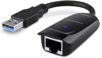 Linksys USB3GIG Ethernet 1000 Mbit/s Linksys USB3GIG Ethernet 1000 Mbit/s
