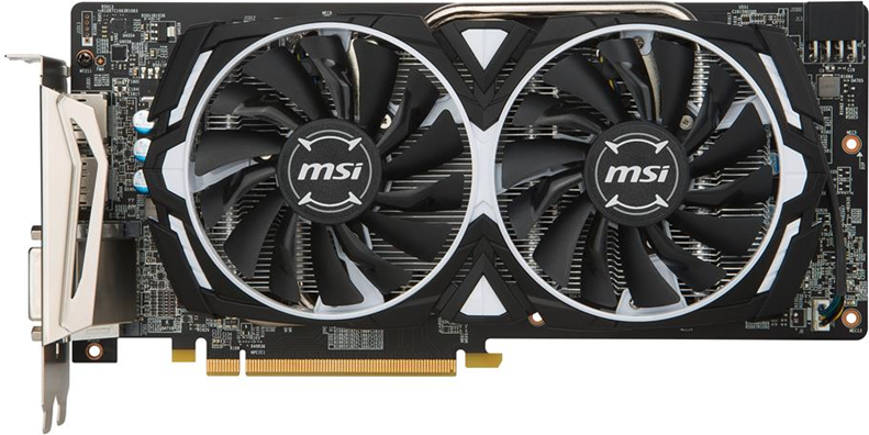 MSI Radeon RX 580 ARMOR 8G OC MSI Radeon RX 580 ARMOR 8G OC