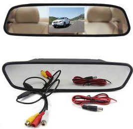 Takestop Specchietto Retrovisore Monitor 4,3 Tft Lcd Per Telecamera Retromarcia Auto Suv Takestop Specchietto Retrovisore Monitor 4,3 Tft Lcd Per Telecamera Retromarcia Auto Suv