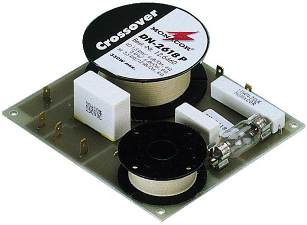 MONACOR DN-2618P Crossover di componente MONACOR DN-2618P Crossover di componente