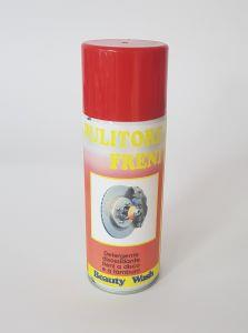 Takestop Detergente Pulitore Disossidante Freni A Disco E A Tamburo 400ml Auto Moto Pulizia Spray Lavaggio Elimina Sporco