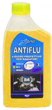 Takestop Liquido Giallo 1 LITRO Protettivo RADIATORE ANTIFLU ANTIGELO ANTICONGELANTE Anti SURRISCALDAMENTO CIRCUITI Raffreddamento