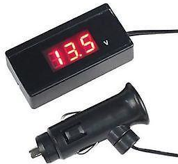 Takestop Contatore Elettronico Tensione Delle Batterie Per Auto Campo Di Misura 9v Dv 30v Takestop Contatore Elettronico Tensione Delle Batterie Per Auto Campo Di Misura 9v Dv 30v