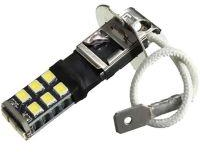 Takestop Lampada Luci Auto Tuning H3 10w 1007 Bianco Light 15 Led Smd 2835 52x22mm Canbus Fendinebbia Nebbia Takestop Lampada Luci Auto Tuning H3 10w 1007 Bianco Light 15 Led Smd 2835 52x22mm Canbus Fendinebbia Nebbia