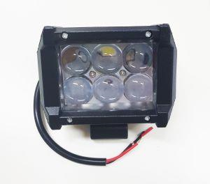 Takestop Faro Lampada Supplementare Waterproof Ip67 30w 3 Led Bianco Freddo 6000k 10-30v Dc Profondita' Auto Moto Scooter Takestop Faro Lampada Supplementare Waterproof Ip67 30w 3 Led Bianco Freddo 6000k 10-30v Dc Profondita' Auto Moto Scooter