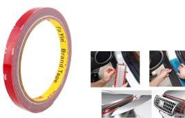 Takestop Nastro Biadesivo 3m X 6mm In Schiuma Acrilica Adesivo Professionale Impermeabile Resistente Fissaggio Per Interno Esterno Auto Takestop Nastro Biadesivo 3m X 6mm In Schiuma Acrilica Adesivo Professionale Impermeabile Resistente Fissaggio Per Interno Esterno Auto