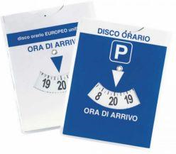 Takestop Disco Orario Set 2 Pezzi Dischi Europa Parabrezza Auto Parcheggio In Cartoncino Parcheggiare Auto Parking Disc