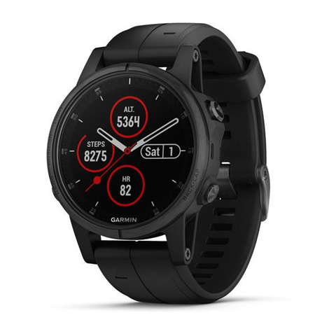 Garmin fnix 5S Plus orologio sportivo Nero 240 x 240 Pixel Bluetooth