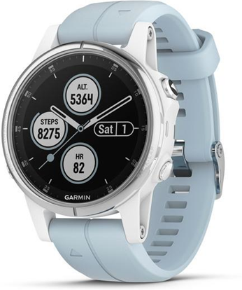 Garmin fnix 5S Plus MIP 3,05 cm (1.2") 42 mm Bianco GPS (satellitare)