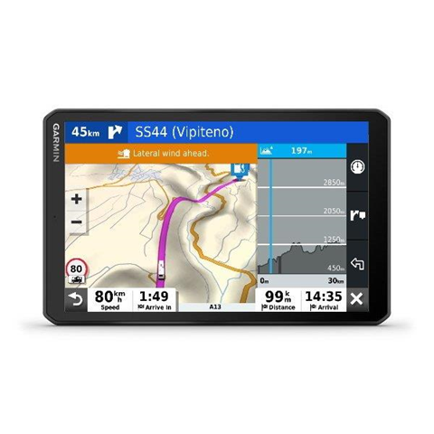 Garmin Camper 890 navigatore 20,3 cm (8") Touch screen TFT Fisso Nero 387 g