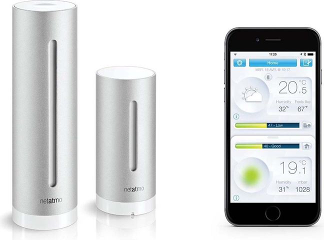 Netatmo Stazione meteo  NSW01-EC Alluminio