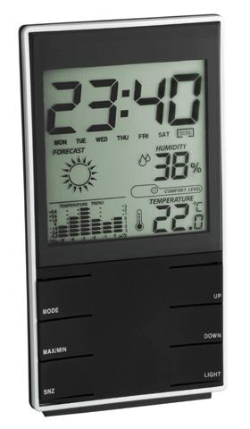 TFA-Dostmann 35.1102.01 stazione meteorologica digitale Nero