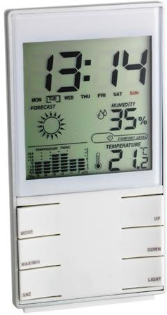 TFA-Dostmann 35.1102.02 stazione meteorologica digitale Bianco