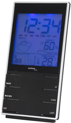 Technoline WS 9120 stazione meteorologica digitale Nero, Argento