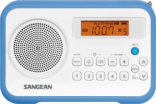 Sangean PR-D18 Portatile Digitale Blu radio Sangean PR-D18 Portatile Digitale Blu radio