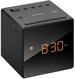 Sony Radio Clock black