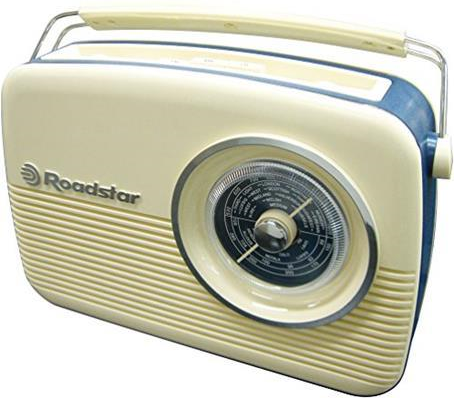 Roadstar Radio FM Vintage portatile  TRA-1957CR Roadstar Radio FM Vintage portatile  TRA-1957CR