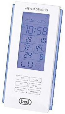 TREVIStazione Meteo Con Sensore Esterno Me 3108 Rc Bianco TREVIStazione Meteo Con Sensore Esterno Me 3108 Rc Bianco