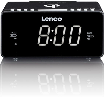 Lenco CR-550 radio Orologio Nero