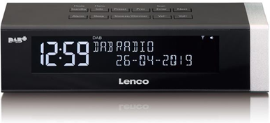 Lenco CR-630BK Orologio Digitale Nero radio